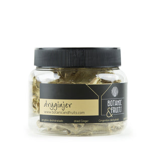 Tørkede skiver av ingefær