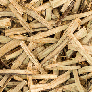 Tørkede skiver av lakris