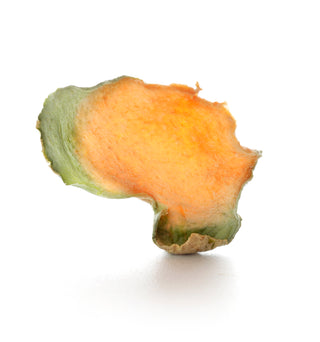 Tørkede skiver av melon